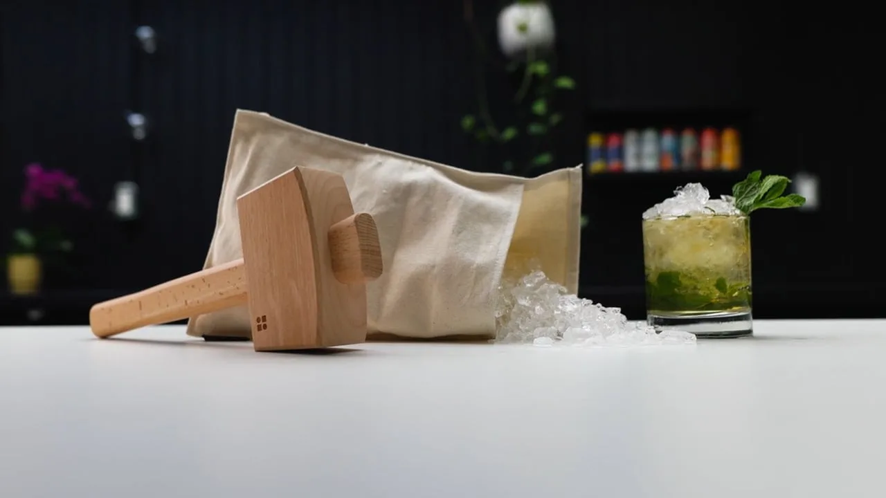Kitchen ice mallet product video with lifestyle preparation shots for ecommerce listings